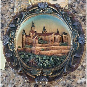 Hohenzollern Castle Relief Plate 131 1890-1910  - Plaster/Clayware